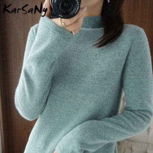 Womens Turtleneck Sweater Winter Clothes Women Warm Fluffy Womens Jumper Sweaters For Women Turtleneck Woman Sweater Knit Top