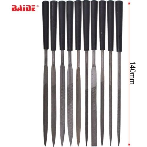 10 in 1 Mini-Assorted-Rasp-Needle-File-Set-for-Finishing-Plastic-Model-Making 20set/lot