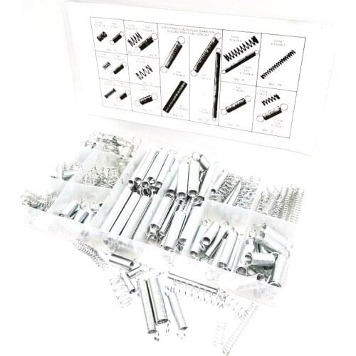 200Pcs/box Steel Spring Electrical Hardware Drum Extension Tension Springs Pressure