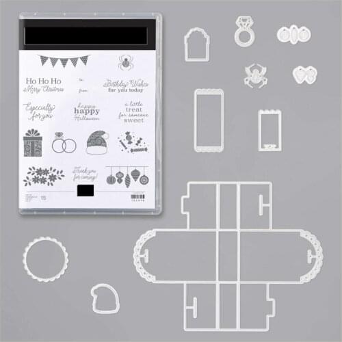 3D BOX Metal Cutting Dies and Stamps For Scrapbooking DIY Paper/photo Cards New Design Cutting Dies Craft Cuts 2021