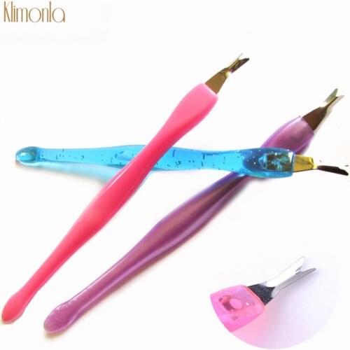 40pcs Cuticle Tools Dead Skin Remove Fork Nails Art Stainless Steel Quickly Peeling Skin Trimming Pedicure Manicure Nail Tools