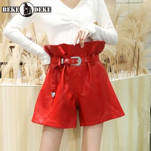 BEKEDEKE Women's Office Shorts