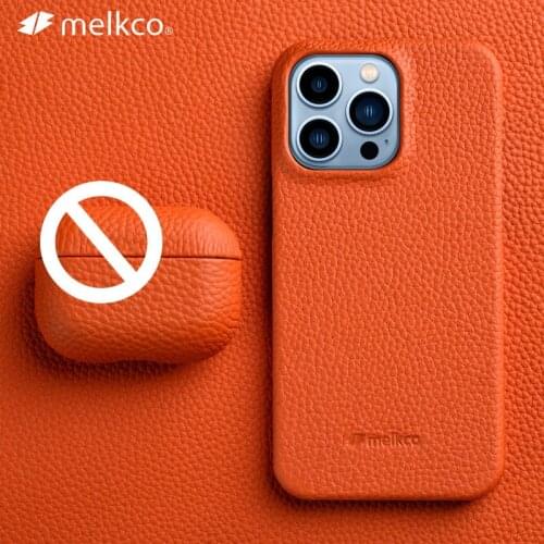 Melkco Premium Genuine Leather Case for iPhone 12 Pro Max mini 11 Luxury Business High-end Cowhide Phone Cases Back Cover