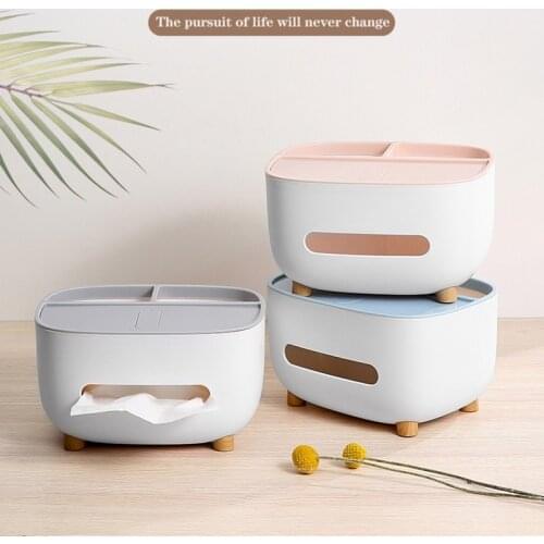 Drawer Napkin Holder Household Living Room Dining Room Creative Lovely Simple Multifunction Remote Control Storage Tissue Box