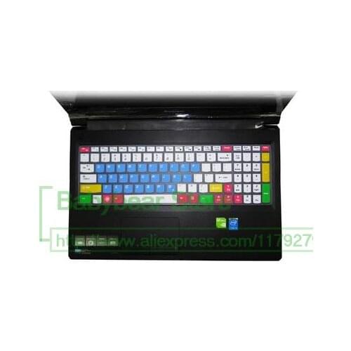 For Lenovo Y50C FLEX 15 Z50-70 N50 N50-45 N50-70 M50-70 IdeaPad 500S-15 300-15 700 Silicone Keyboard Protector Cover Skin