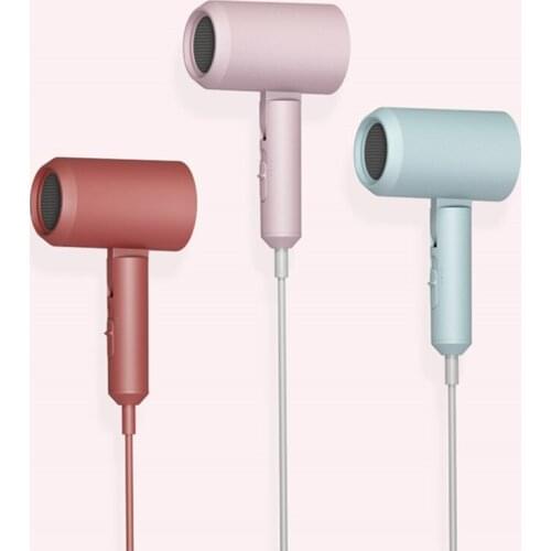 JRM0373 Lowra Rouge Household Hair Dryer Low-radiation Small Roller Hair Dryer Negative Ion Hair Care Portable 1200W CL-202 New
