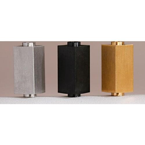 Cuboid Beads For Bracelets DIY Accessories For Jewelry Making Set Hand Made Spacer Bead To Make Bracelet Gold Silver Color Craft