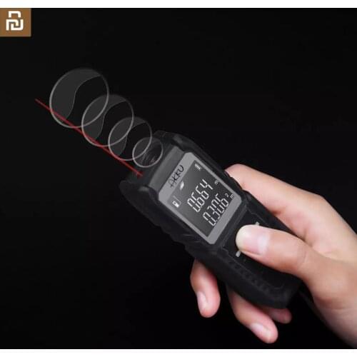 New Youpin AKKU 50 meters laser rangefinder AK302 gray 4 measurement modes and high-definition electronic screen