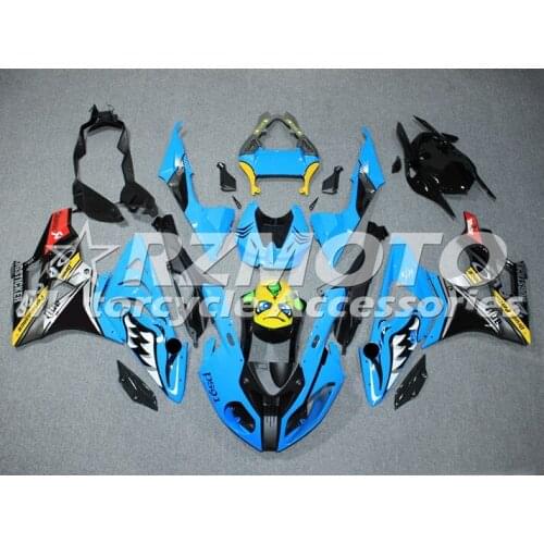 New ABS Whole Fairings Kit Fit For BMW S1000RR 2009 2010 2011 2012 2013 2014 09 10 11 12 13 14 Bodywork Set Sky Blue Shark