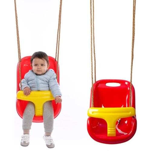 Plastic Hanging Seat Children Comfy Baby Arm Garden Swing Outdoor Toy Garden Swing Climbing Toy Indoor Fitness Equipment For Kid