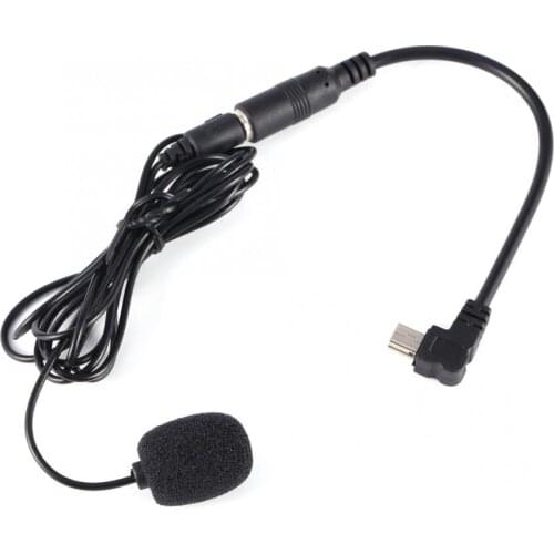 High Quality Mini Microphone 3.5mm External Microphone Clip On Mic + Adapter Cable for GoPro Hero4 3/3