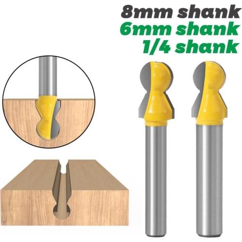 1pcs 8mm shank 1/4 inch router bit,Horizontal crown molding bits，Professional Woodworking Tool
