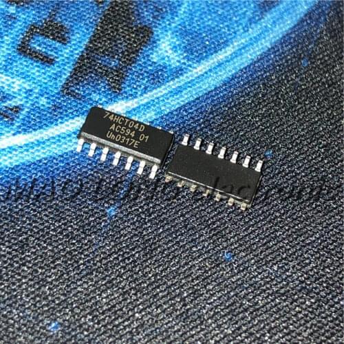 10PCS/LOT 74HCT04D SOP14 SN74HCT04DR SOP 74HCT04 HCT04 SOP-14 In Stock