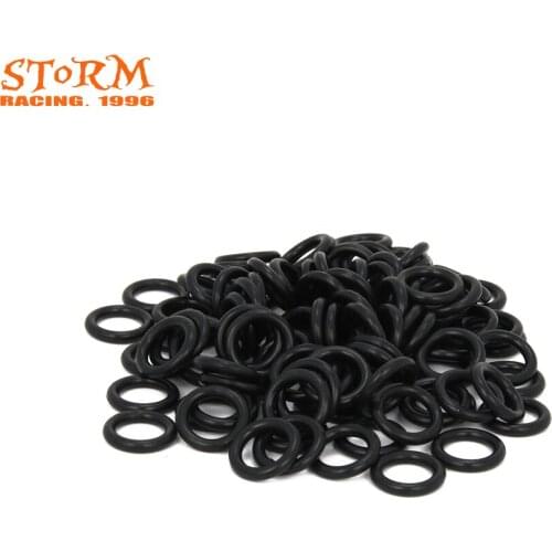 100 PCS Transmission Primary Twin Cam Oil Drain Plug O-Ring for Harley P/N P N 11105