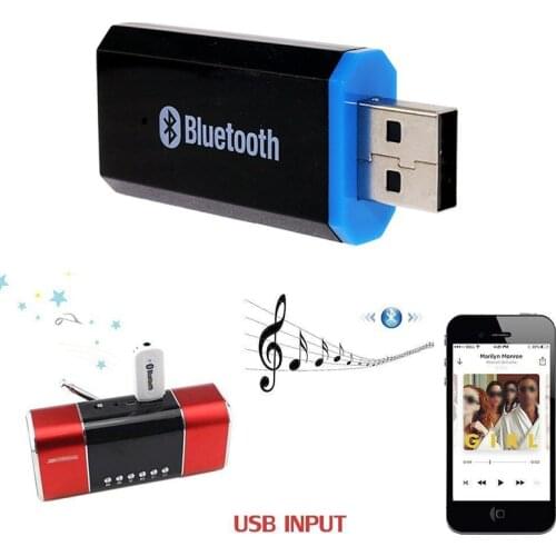 2 in 1 Bluetooth 5.0 Transmitter Receiver Mini USB 3.5mm AUX Stereo Wireless Adapter for Car Music speaker