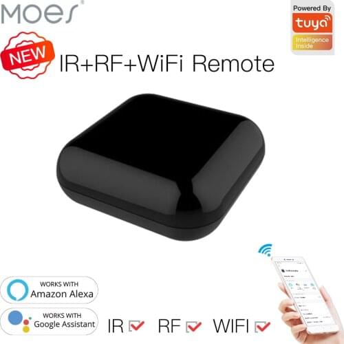 2020 New WiFi RF IR Universal Remote Controller RF Appliances Appliances Tuya Smart Life App Voice Control via Alexa Google Home
