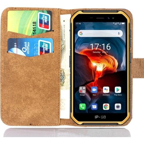 6 Colors Ulefone Armor X7 Case Flip Customize Ultra-thin Leather Ulefone Armor X7 Fashion Vintage Luxury Protective Phone Cover
