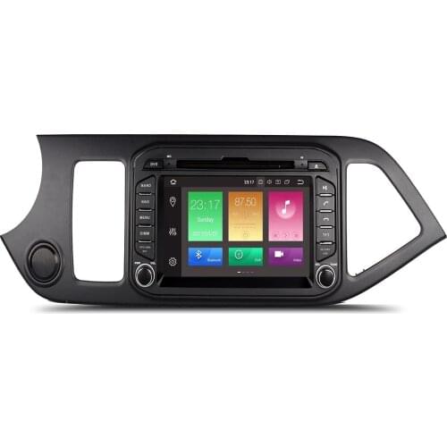 1024*600 4G Ram Android 10 Fit KIA PICANTO MORNING 2011 2012 2013 2014 2015 Car DVD Player Navigation GPS 4G MP3 2 DiN Radio