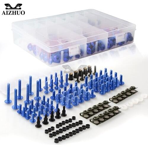 Motorcycle Fairing Bolts Screws Body Bolts For YAMAHA FZ1 FZ6 FZ8 FZ16 XJ6 XSR 700 XSR 900 MT-09 Tracer 900 FJ-09 MT-07 Tracer