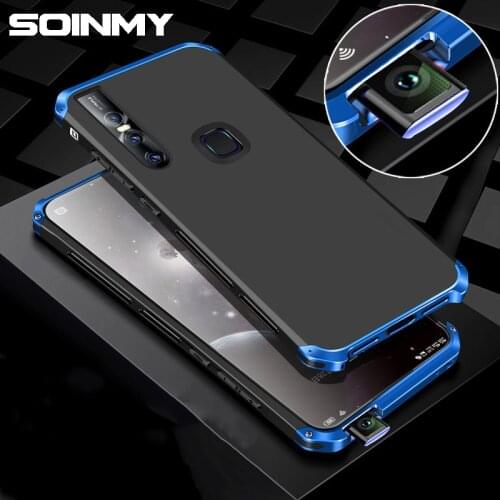 Luxury Armor shockproof Metal phone case for Vivo X 27 Full protection Rubber shockproof Back Coque for Vivo X 27 pro Case capa
