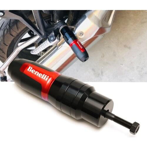 FOR Benelli Leoncino 500 LeonineX TNT 125 135 TRK 502 TRK502 CNC Motorcycle Falling Crash Pads Exhaust Sliders Protector