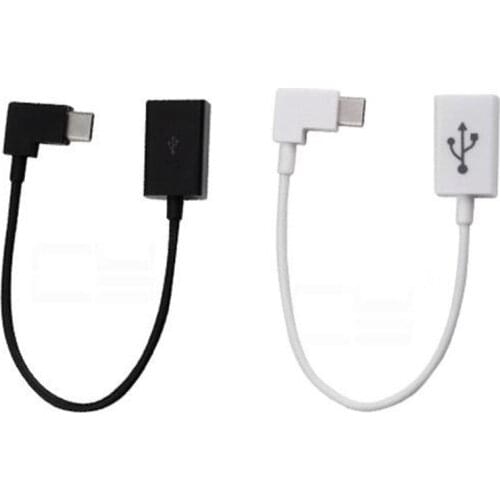 High quality white 0.1M USB3.1 Type C data transfer line high speed Type-C male to female USB 2.0 OTG USB connection short cable