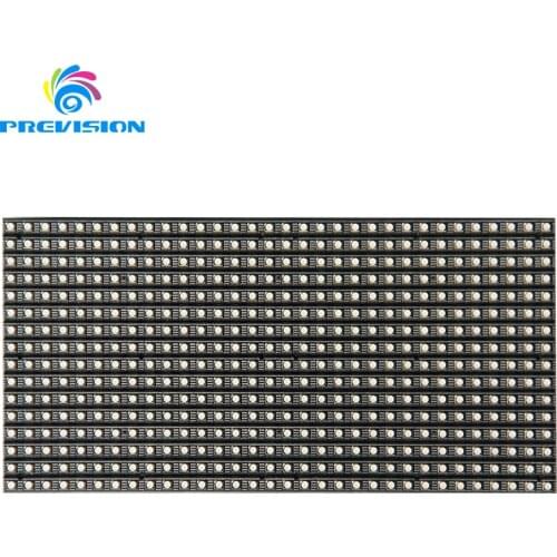 Hot sales 2020 192*96mm 32*16 pixels Indoor 1/8 3in1 SMD RGB full color P6 LED module car led Displays flexible LED modules