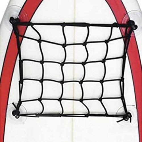Surfboard Cargo Net Cargo Luggage Package Net With 4 Suction Cups Nylon Storage Bag Surfboard Paddle Board Storage Net Dropship