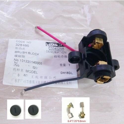 Suporte de Escova de carbono para HITACHI 328486 DH24DVC DH18DSL DH18DMR DH18DL DH14DSL DH14DMR DH14DL