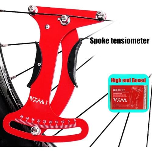 Bicycle Spoke Tension Meter Aluminum Alloy Tensiometer Wheel Builder Tool Spoke Tension Wheel Builders Tool