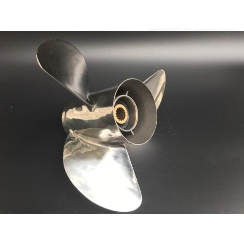 13 3/4x19 For 150-250HP parsun propellers outboard STAINLESS STEEL Propeller 15 tooth boat accessories marine propellers