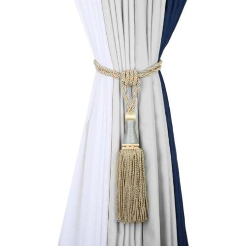 Hanging Ball Curtain Tieback Tassel Curtain Buckle Curtains Braided Binding Tiebacks Window Tie Back Holder Accesorios Cortinas