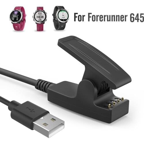 Charger Compatible For Garmin for Forerunner 235/35/64/230/630/645/645 Music/735XT/Vivomove Charger Clip Charging Cable