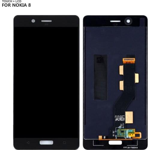 5.3" LCD Display For Nokia 8 TA-1004 TA-1012 TA-1052 LCD Display Touch Screen Digitizer Glass Assembly for Nokia8 LCD + Tools