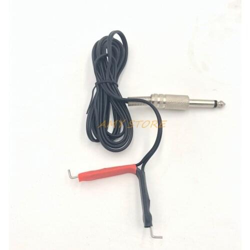 1Pc 6" 1.8M 1/4" PLUG NEW FLEXIBLE TATTOO CLIP CORD CABLE Wire POWER SUPPLY MACHINE 6FT Tool