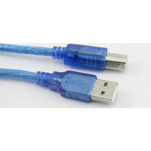 10x 5M/16FT USB 2.0 Type A Male to USB 2.0 B Male Plug Printer Scanner Male to Male Connector Cable Cord Blue