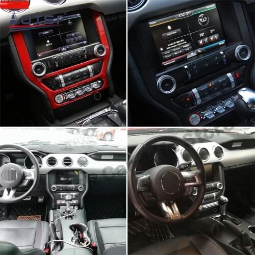 128G Carplay Multimedia Stereo Android Player For Ford Mustang 2015 2016 2017 2018 2019 2020 GPS Audio Radio Receiver Head Unit