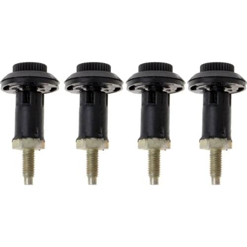 16 PCS new Black HDI Engine Cover Clip Bolt Bonnet Hood Kit Fit For Peugeot Citroen C4 C5