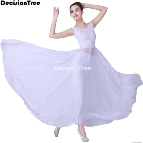 2021 women floral sequins professional ballet dance maxi dress with built in leotard adult modern contemporary lyrical dance cos