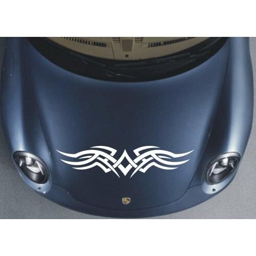 Car decals Racing Stripes Tribal 32''x 7.5'' Vinyl Graphics Bonnet Hood Rear stickers CG399