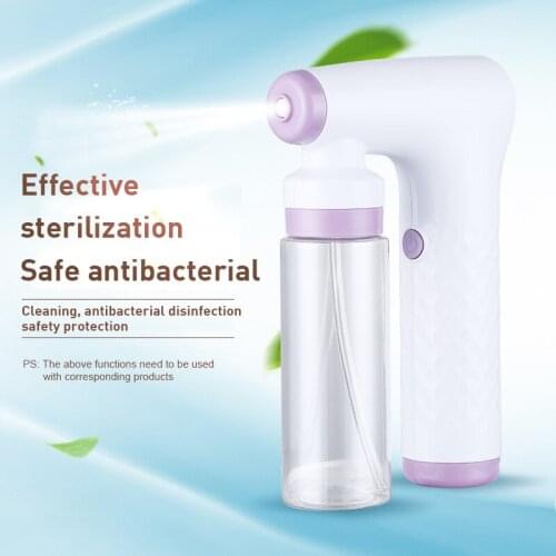 Wireless Disinfection Spray Handheld Portable USB Rechargeable Trigger Nano Atomizer Fogger Household Sprayers Car Sanitizer Gun