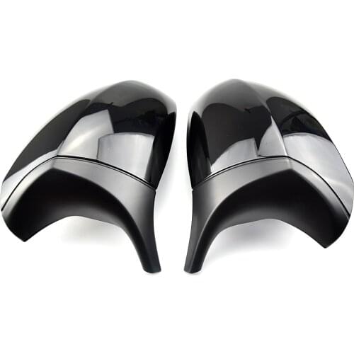 For BMW 3 series E90 E91 E92 E93 LCI Facelifted Carbon Fiber pattern & Black Side Wing Mirror Cover Cap Rearview Mirror Shell