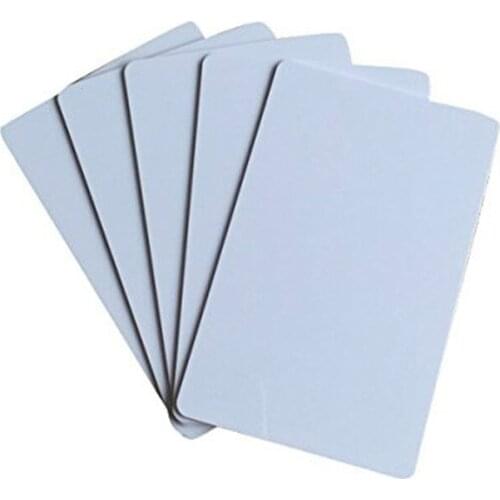 DWE CC RF 13.56mhz ISO Standard White FM1108 Chinese Chip PVC ID Cards