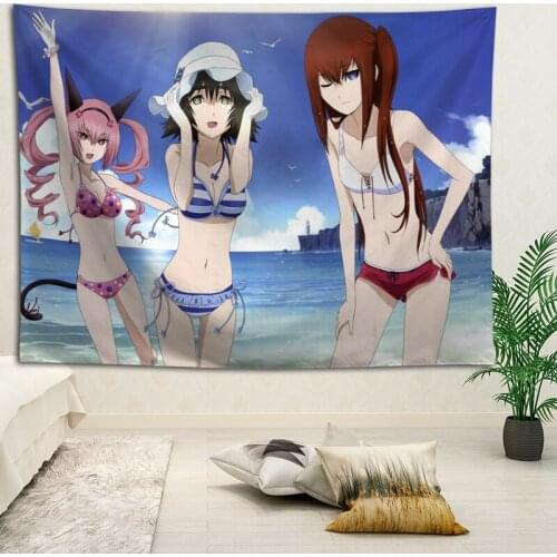 Hot Sale Custom Anime Steins; Gate Printed Tapestry Background Decorative Tapestry Various Sizes Wall Hanging Decor