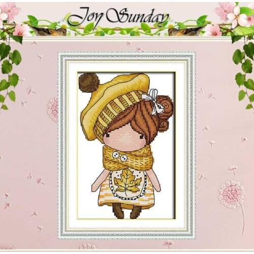 Magic doll patterns Counted Cross Stitch 11CT 14CT Cross Stitch Set Wholesale Cross-stitch Kit Embroidery Needlework