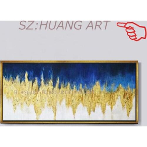 Modern Living Room Decorative Heavy Textured 3D Thick Abstract Canvas Oil Painting Artwork Hand Painted Wall Decor Art Pieces