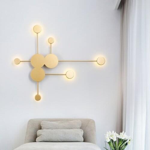 Modern Nordic long arms LED Wall Lamps For Bedroom Bedside Living Room decoration gold black Wall Lamp stair lightling fixtures