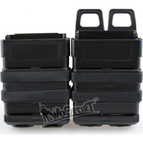 Tactical AR M4 5.56 FastMag Molle Pouch Military Wargame Airsoft Fast Mag Holder Hunting Pistol Magazine Dump Pouch Accessories