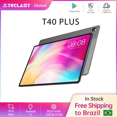 Teclast T40 Plus 10.4'' Tablet 2000x1200 IPS Android 11 UNISOC T618 Octa Core 8GB RAM 128GB Storage 4G Call Type-C Tablets PC