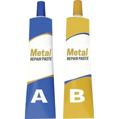 20/50/80/100g Casting Metal Repair Agent Heat Resistant Cold Weld Paste Welding Glue Metal Repair Paste Adhesive Repair Glue